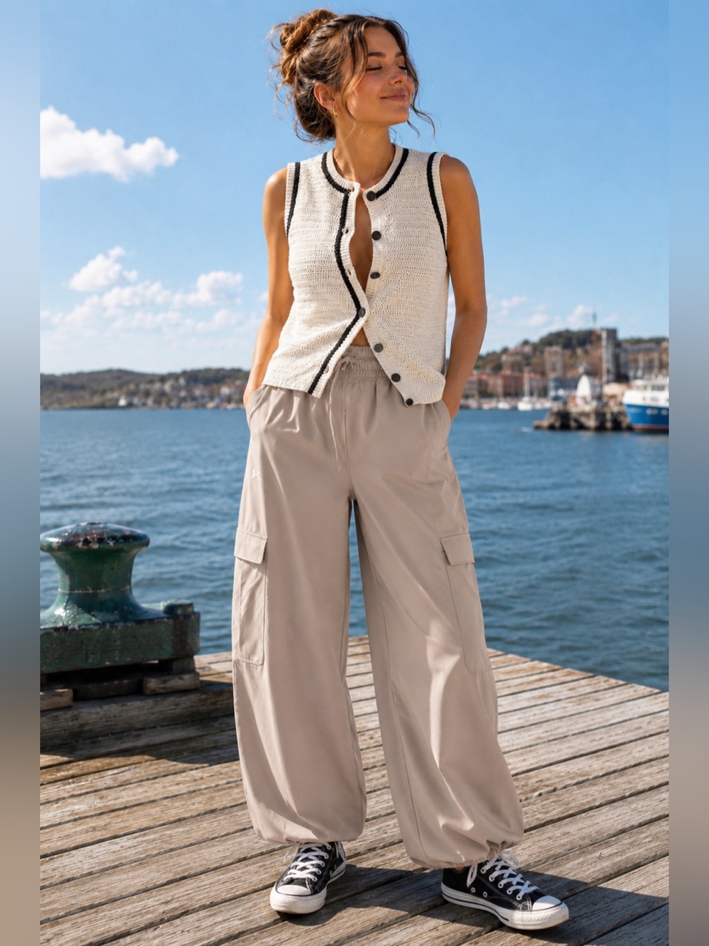 UA Rival Woven
Women's Cargo balloon Pants